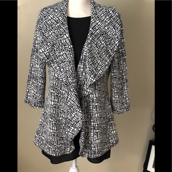 Calvin Klein Jackets & Blazers - Calvin Klein Drape-Front Jacket
